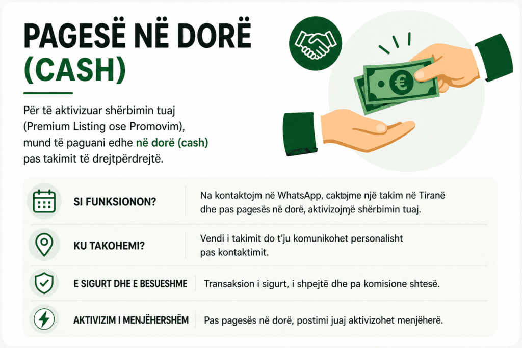 Reklamo pagese cash