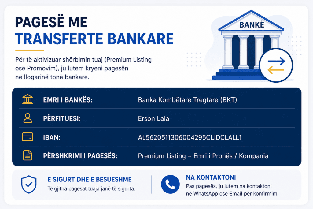 Reklamo transferte bankare