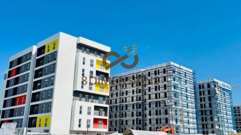 OKAZION !! Apartament 2+1 +2 tualete +2 ballkone ne shitje tek Univers City, Prane QTU - Tirane